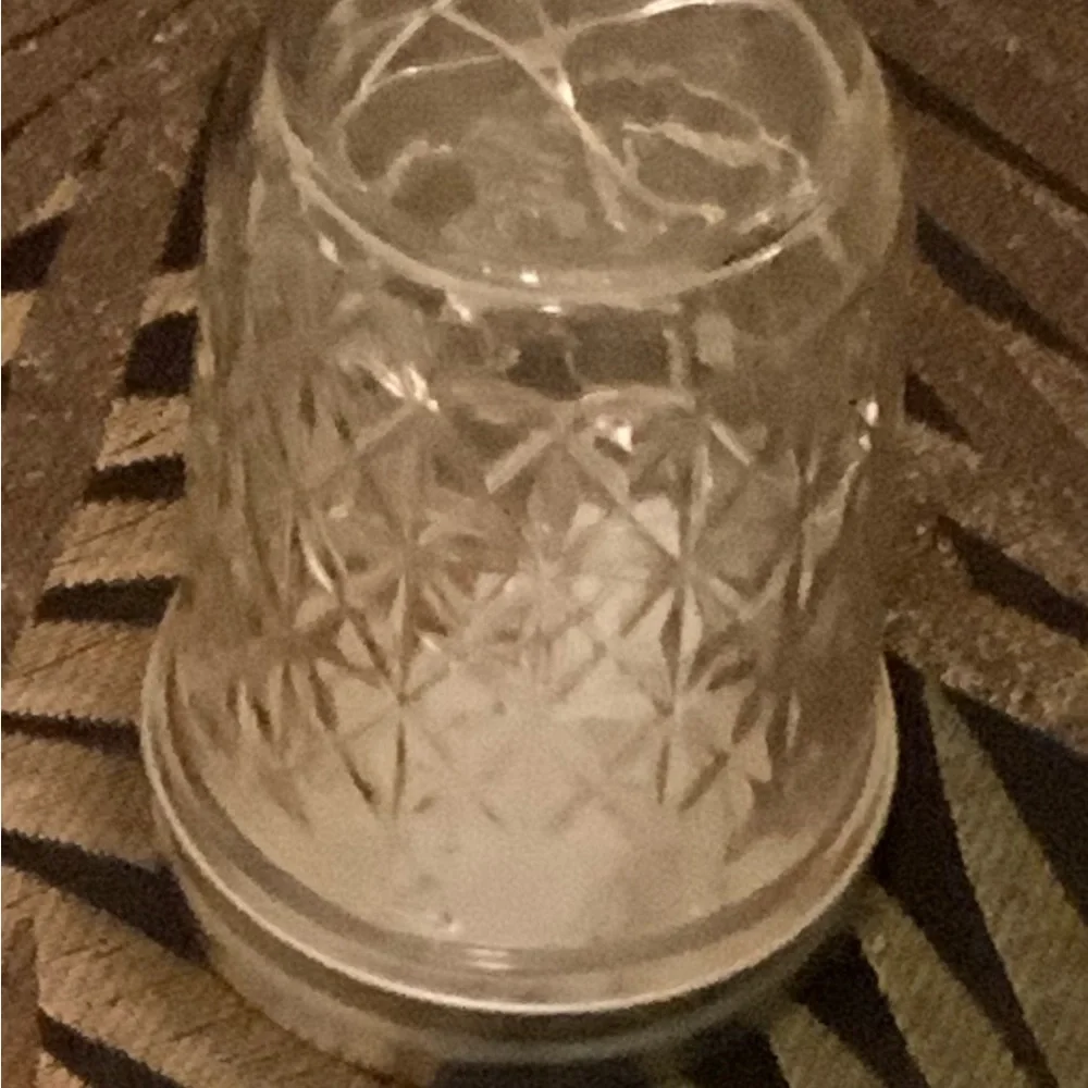 ORANGE 1/2 PINT MASON JAR w/ LED FAIRY-LIGHTS/HANDMADE - Picture 7 of 8